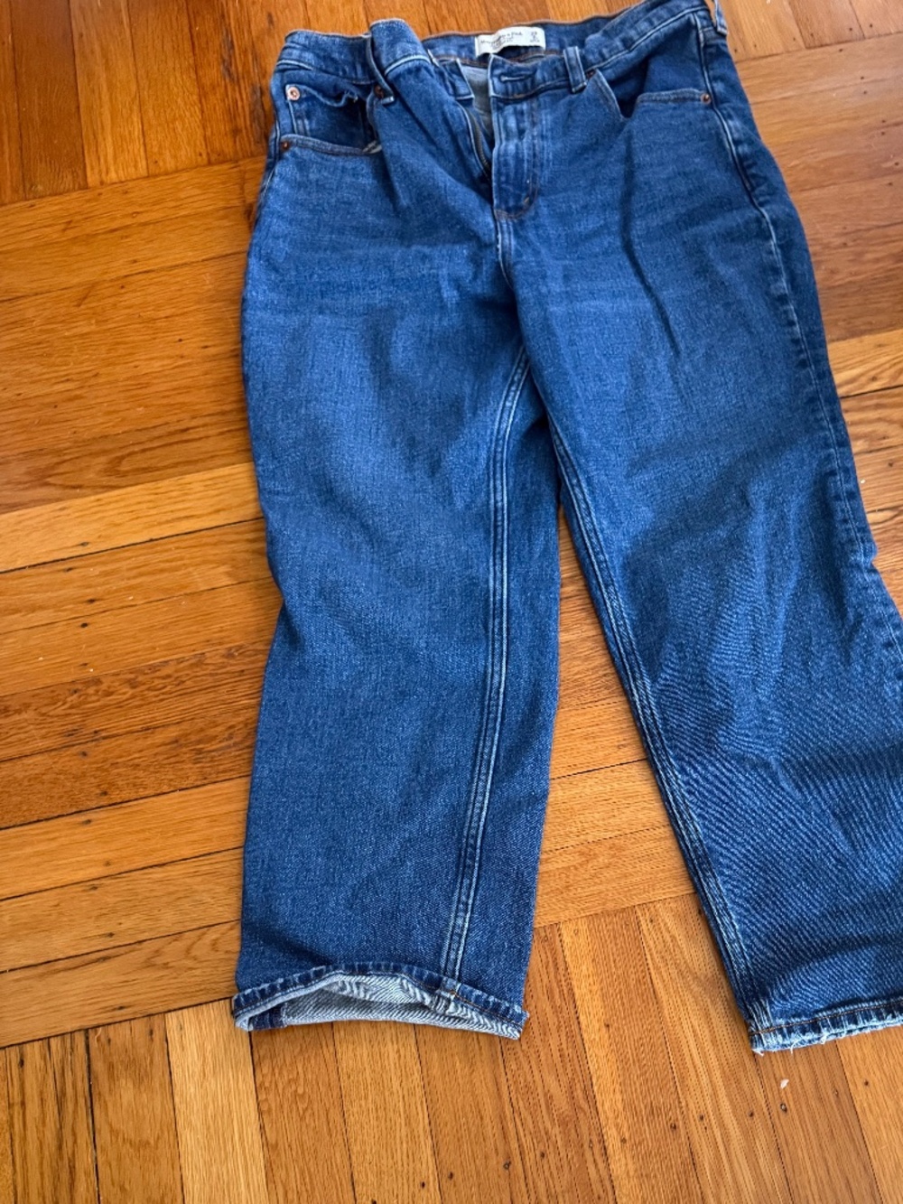 Abercrombie Slim High Rise Petite Jeans Size 8P/29